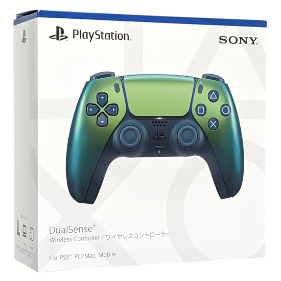 【新品】SONY　ワイヤレスコントローラー DualSense　CFI-ZCT2J10　クロマ グリーン