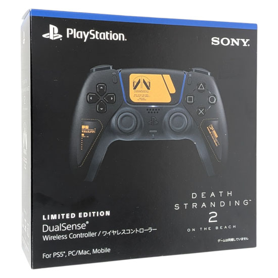 【新品】【新品(開封のみ)】 ワイヤレスコントローラー DualSense DEATH STRANDING 2: ON THE BEACH リミテッドエディション　CFIJ-15501