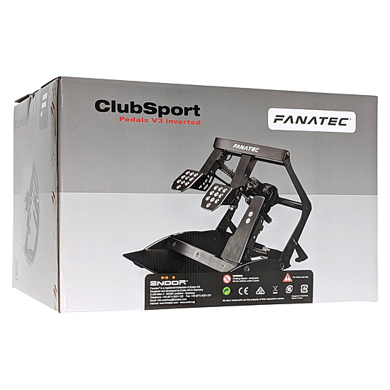 【新品】FANATEC　ClubSport Pedals V3 Inverted