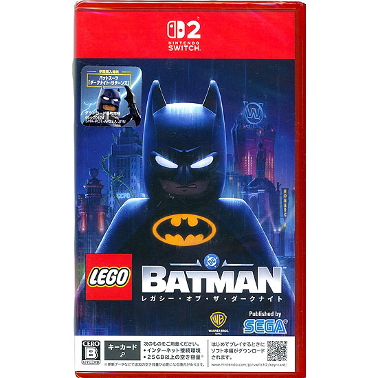 【新品】LEGO BATMAN: LEGACY OF THE DARK KNIGHT　早期購入特典付き　Nintendo Switch 2