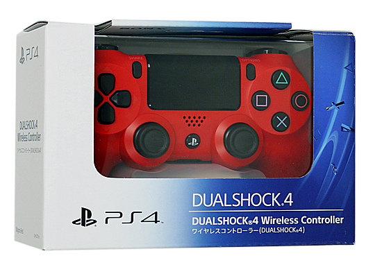 【新品】SONY ワイヤレスコントローラ DUALSHOCK4 レッド