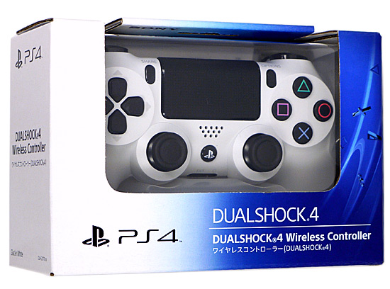 【新品】SONY ワイヤレスコントローラー DUALSHOCK4 グレイシャー・ホワイト CUH-ZCT1J 03