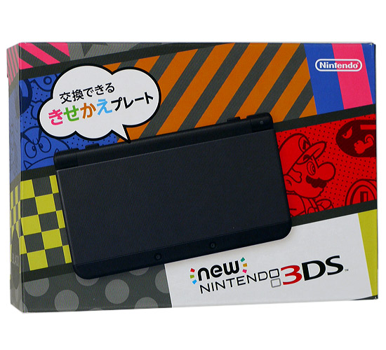 【中古】Newニンテンドー3DS ブラック 元箱あり
