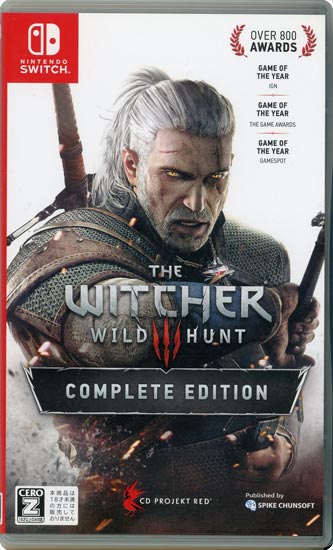 【中古】ウィッチャー3 ワイルドハント コンプリートエディション　Nintendo Switch　特典なし