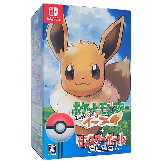 【中古】ポケットモンスター Let’s Go! イーブイ モンスターボール Plusセット　Nintendo Switch