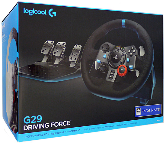 【中古】Logicool　G29 Driving Force　LPRC-15000 元箱あり