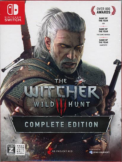 【中古】ウィッチャー3 ワイルドハント コンプリートエディション　Nintendo Switch