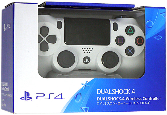 【中古】SONY　ワイヤレスコントローラー DUALSHOCK4　グレイシャー・ホワイト　CUH-ZCT2J13　未使用