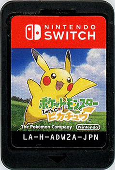 【中古】ポケットモンスター Let’s Go! ピカチュウ　Nintendo Switch　　ソフトのみ