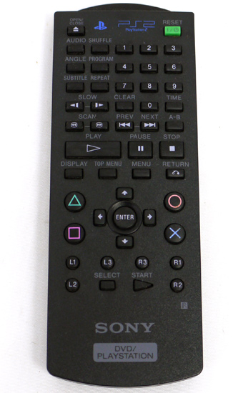 【中古】SONY　PS2用 DVDリモートコントローラ　SCPH-10420　本体のみ