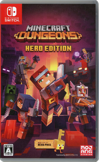 【中古】Minecraft Dungeons Hero Edition(マインクラフトダンジョンズ ヒーローエディション)　Nintendo Switch