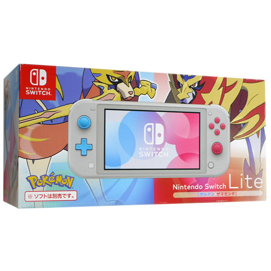 【中古】任天堂　Nintendo Switch Lite(ニンテンドースイッチ ライト)　HDH-S-GBZAA　ザシアン・ザマゼンタ 元箱あり