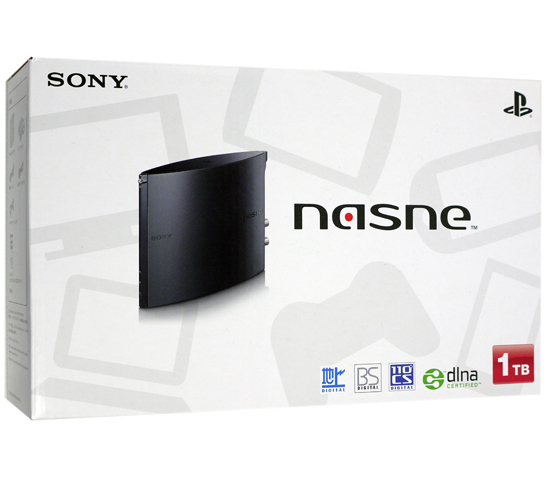 【中古】SONY　nasne(ナスネ) CUHJ-15004　1TB　未使用