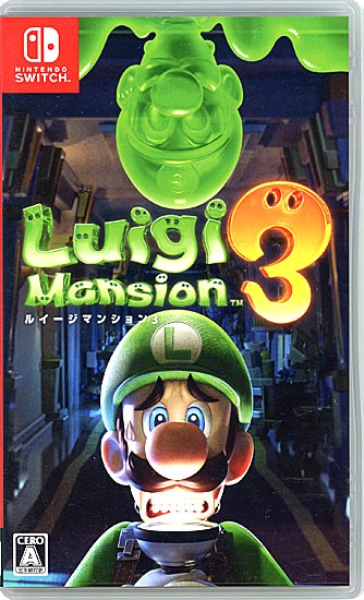 【中古】ルイージマンション3　Nintendo Switch　カバーいたみ