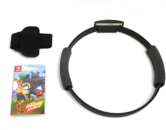 【中古】リングフィット アドベンチャー　Nintendo Switch　外箱なし