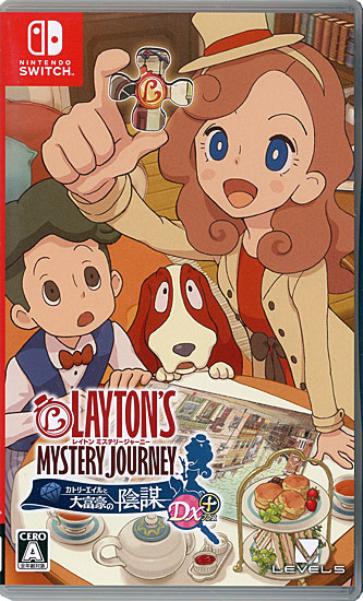 【中古】レイトン ミステリージャーニー カトリーエイルと大富豪の陰謀 DX+　Nintendo Switch