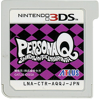【中古】ペルソナQ シャドウ オブ ザ ラビリンス　3DS　　ソフトのみ