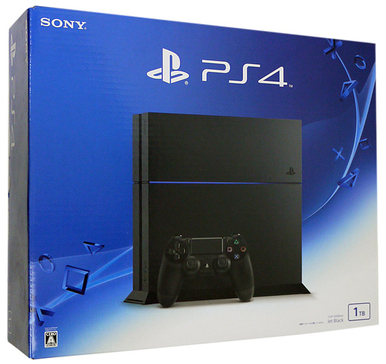 【中古】SONY　プレイステーション4 1TB ブラック　CUH-1200BB01　コントローラーなし 元箱あり