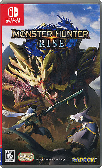 【中古】モンスターハンターライズ　Nintendo Switch　ケースいたみ