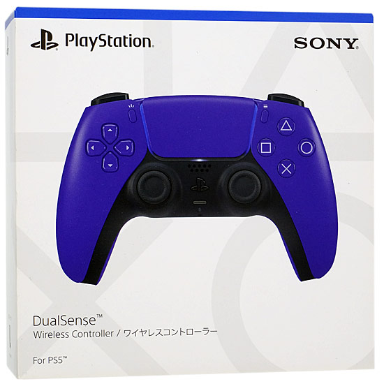 【中古】SONY　ワイヤレスコントローラー DualSense　CFI-ZCT1J04　ギャラクティック パープル 元箱あり