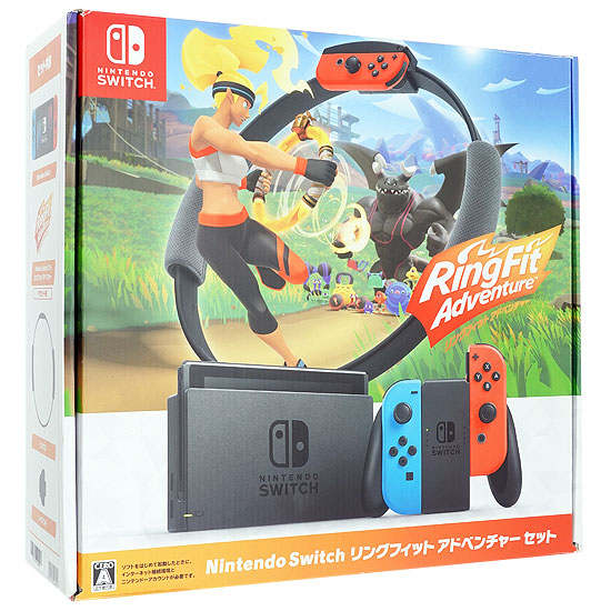 【中古】任天堂　Nintendo Switch リングフィット アドベンチャー セット　HAD-S-KABGF 元箱あり