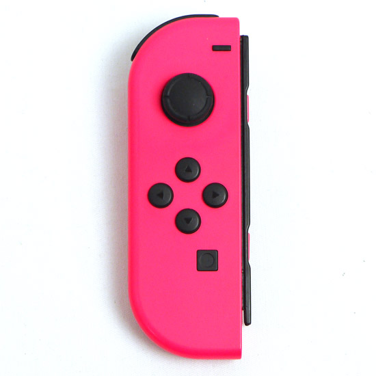 【中古】任天堂　Joy-Con (L)　ネオンピンク　本体のみ