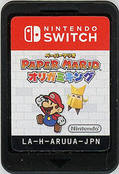 【中古】ペーパーマリオ オリガミキング　Nintendo Switch　　ソフトのみ