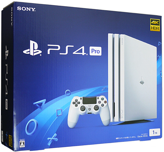 【中古】SONY　プレイステーション4 Pro 1TB ホワイト　CUH-7000BB02 元箱あり