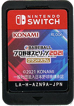 【中古】eBASEBALLプロ野球スピリッツ2021 グランドスラム　Nintendo Switch　　ソフトのみ