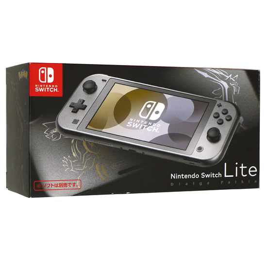 【中古】任天堂　Nintendo Switch Lite(ニンテンドースイッチ ライト)　HDH-S-VAZAA　ディアルガ・パルキア　外箱いたみ 元箱あり