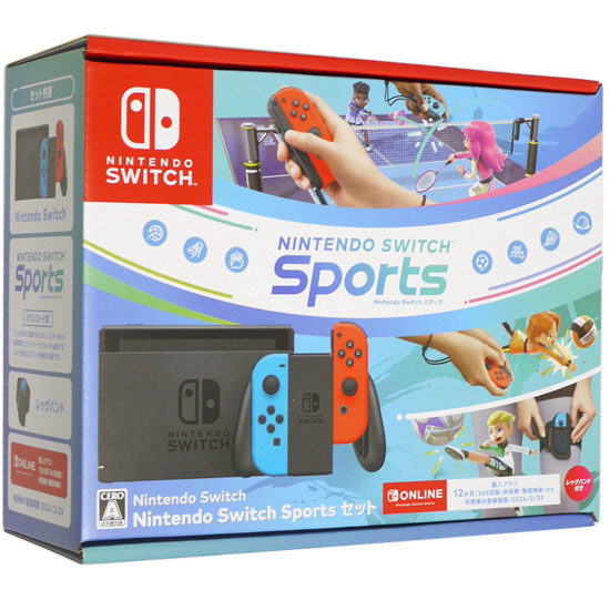 【中古】任天堂　Nintendo Switch Sports セット　HAD-S-KABGR　未使用
