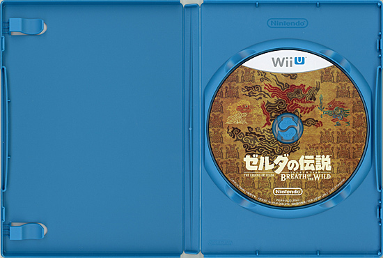 【中古】ゼルダの伝説 ブレス オブ ザ ワイルド　Wii U　　ディスクのみ