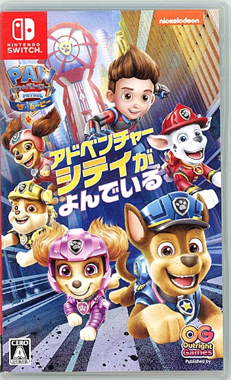 【中古】パウ・パトロール:ザ・ムービー アドベンチャー・シティがよんでいる　Nintendo Switch