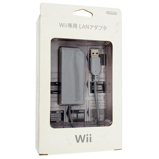 【中古】任天堂　Wii/Wii U/Nintendo Switch対応 LANアダプタ　RVL-015 元箱あり