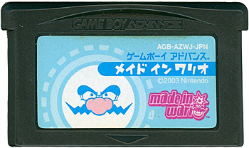 【中古】メイドインワリオ　GBA　　ソフトのみ