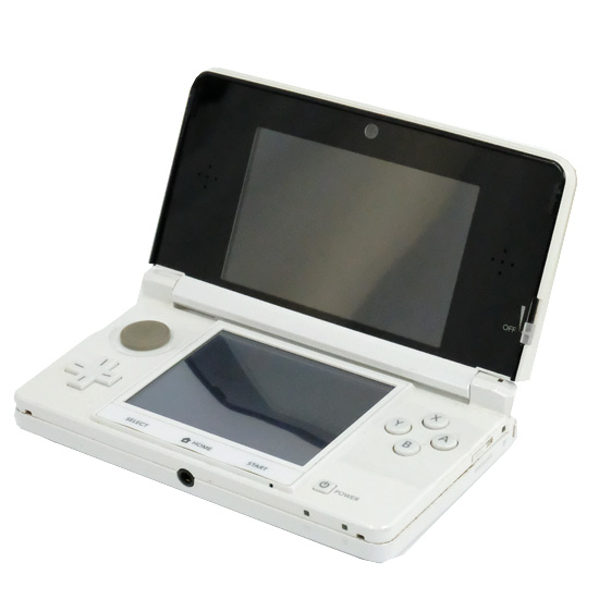 【中古】任天堂　ニンテンドー3DS ピュアホワイト　CTR-S-WEBA