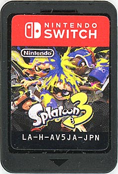 【中古】スプラトゥーン3(Splatoon 3)　Nintendo Switch　　ソフトのみ