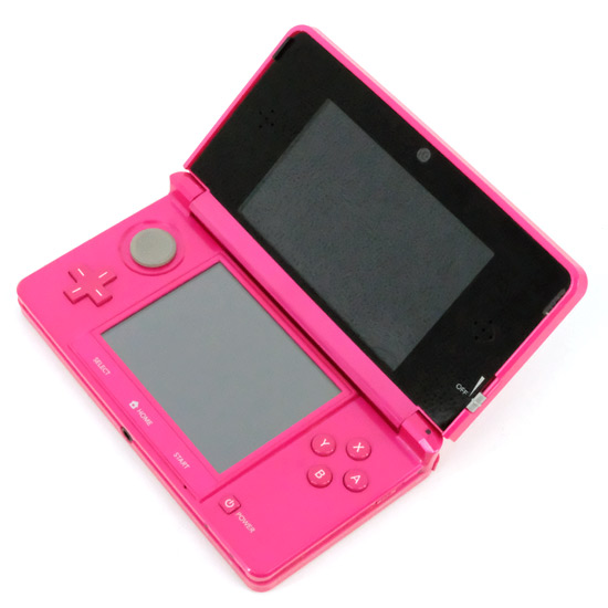 【中古】任天堂　ニンテンドー3DS グロスピンク　CTR-S-PDBA
