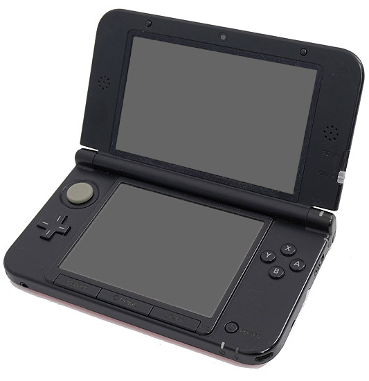 【中古】ニンテンドー3DS LL レッドXブラック　SPR-S-RKAA　本体のみ