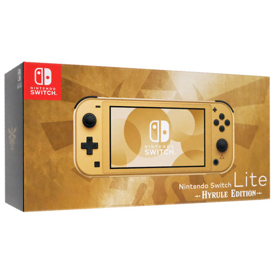 【中古】任天堂　Nintendo Switch Lite(ニンテンドースイッチ ライト) ハイラルエディション　HDH-S-DAZAA 元箱あり