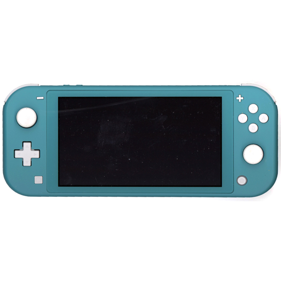 【中古】任天堂　Nintendo Switch Lite(ニンテンドースイッチ ライト)　HDH-S-BAZAA　ターコイズ　本体のみ　液晶画面いたみ