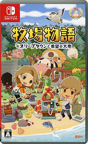 【中古】牧場物語 オリーブタウンと希望の大地　Nintendo Switch