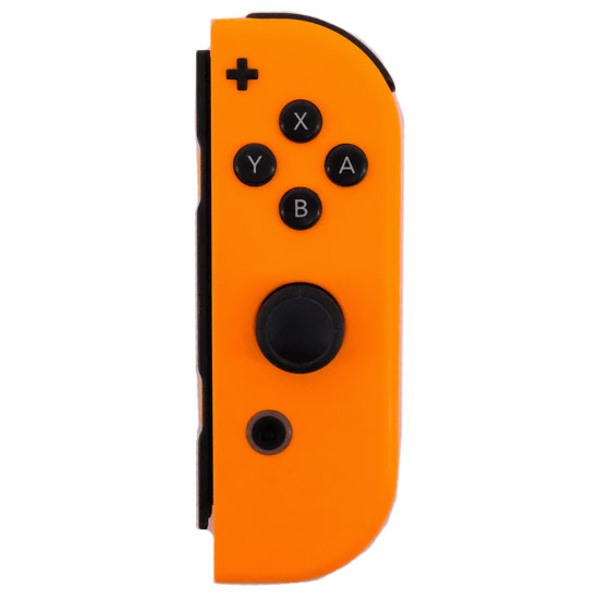 【中古】任天堂　Joy-Con (R)　ネオンオレンジ　本体のみ