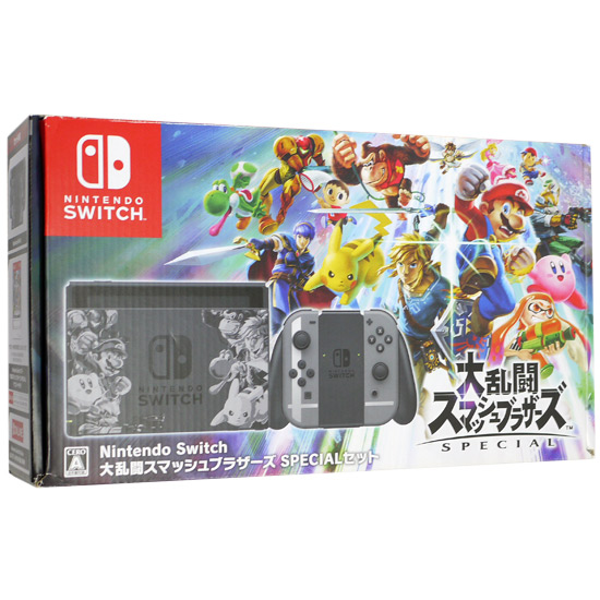 【中古】任天堂　Nintendo Switch 大乱闘スマッシュブラザーズ SPECIALセット　ACアダプターなし 元箱あり
