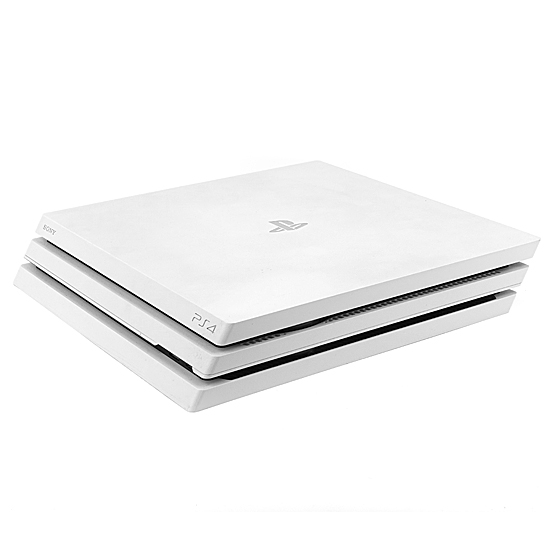 【中古】SONY　プレイステーション4 Pro 1TB グレイシャー・ホワイト　CUH-7200BB02　本体のみ