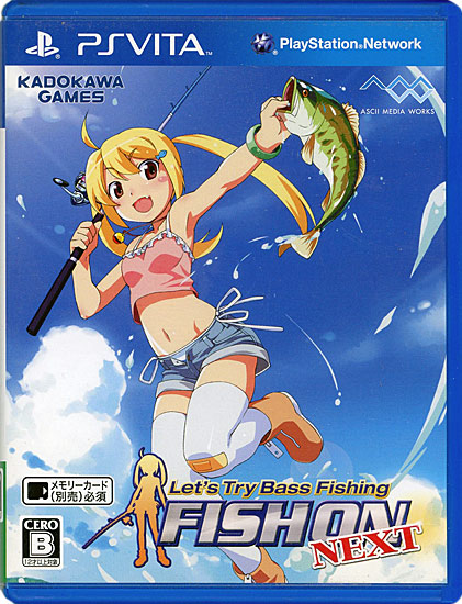 【中古】Let’s try Bass Fishing FISH ON NEXT　PS Vita