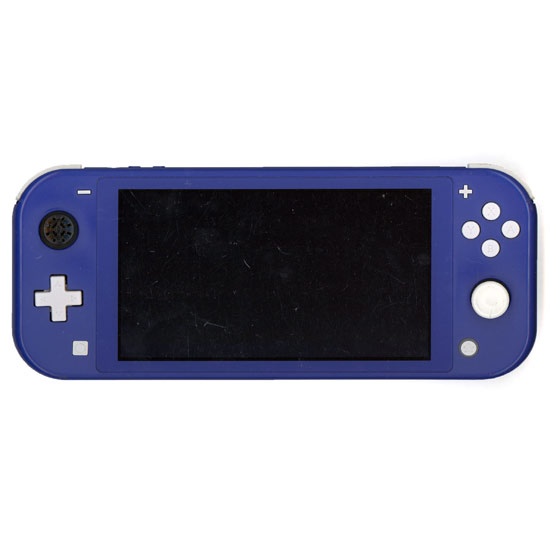 【中古】任天堂　Nintendo Switch Lite(ニンテンドースイッチ ライト)　HDH-S-BBZAA　ブルー　本体のみ　ゴムなし　本体・液晶いたみ