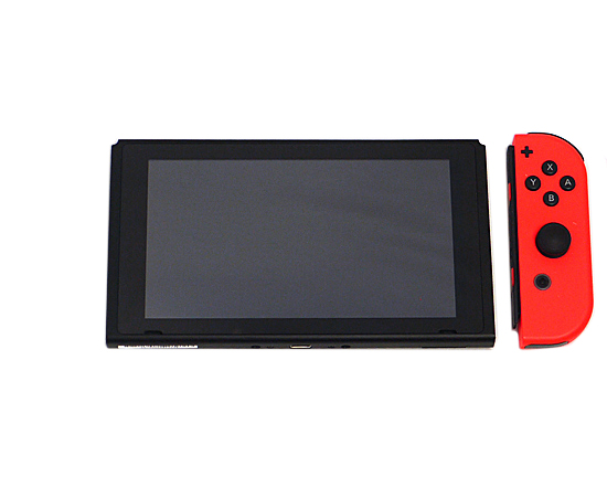 【中古】任天堂　Nintendo Switch　ネオンブルー/ネオンレッド　Joy-Con(L)なし