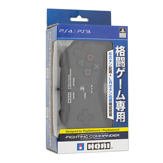 【中古】HORI　ファイティングコマンダー for PlayStation4/PlayStation3/PC　PS4-044 元箱あり