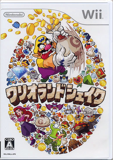 【中古】ワリオランドシェイク　Wii